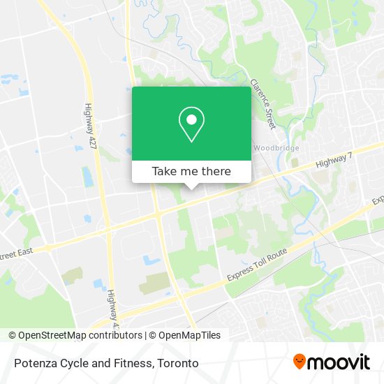 Potenza Cycle and Fitness map
