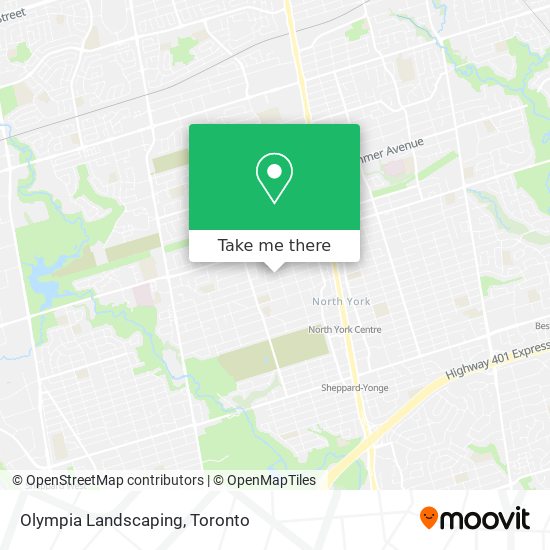 Olympia Landscaping map