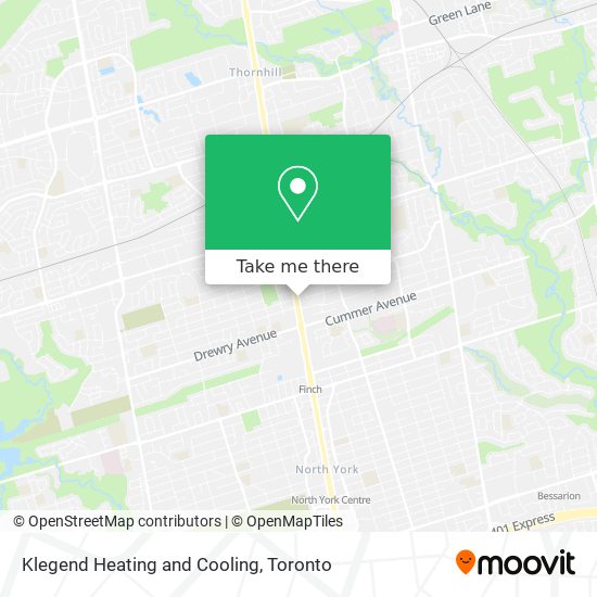 Klegend Heating and Cooling map