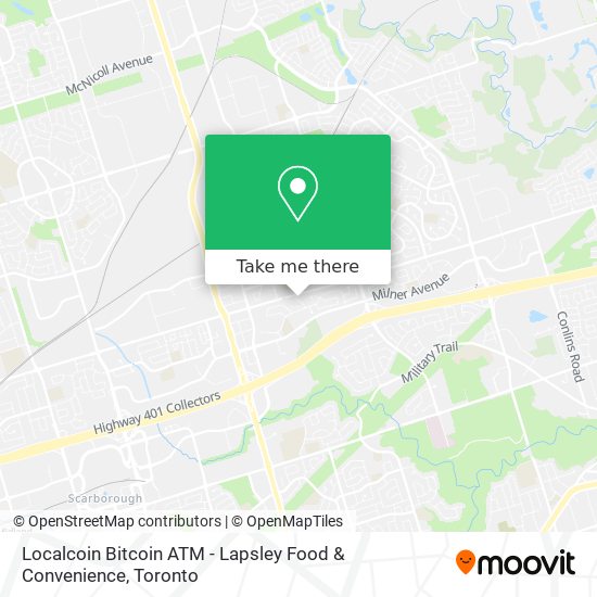 Localcoin Bitcoin ATM - Lapsley Food & Convenience map