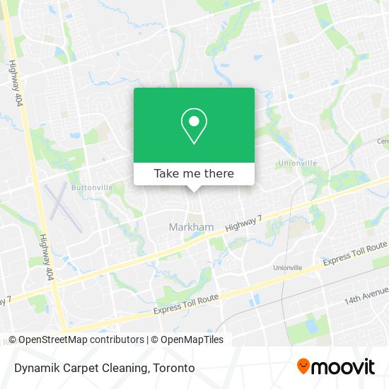Dynamik Carpet Cleaning map