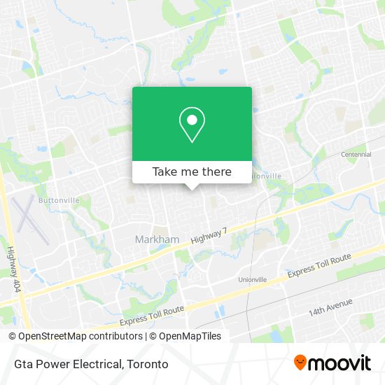 Gta Power Electrical map