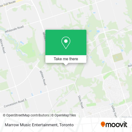 Marrow Music Entertainment map