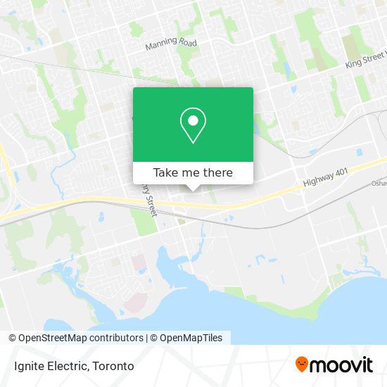 Ignite Electric map