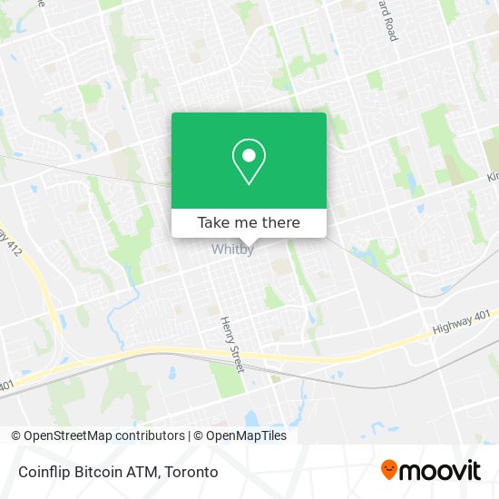 Coinflip Bitcoin ATM map