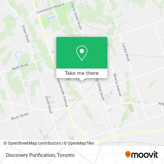 Discovery Purification map