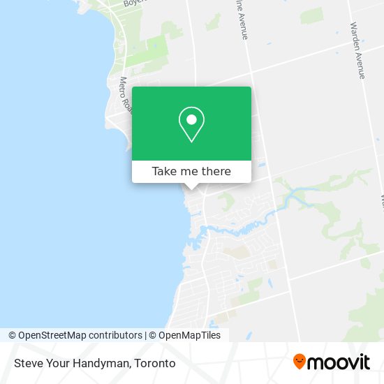 Steve Your Handyman map