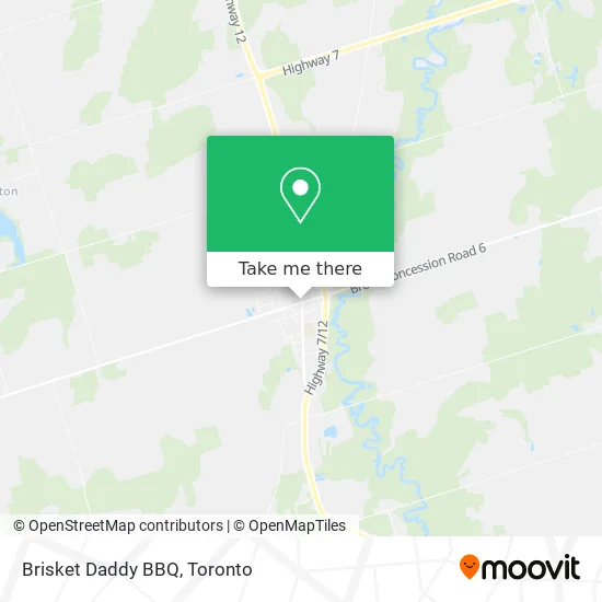 Brisket Daddy BBQ map
