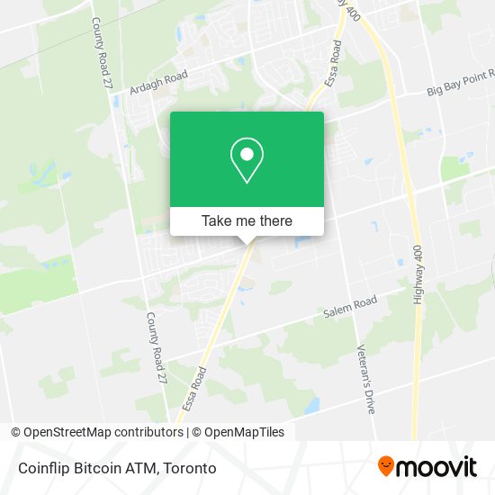 Coinflip Bitcoin ATM map