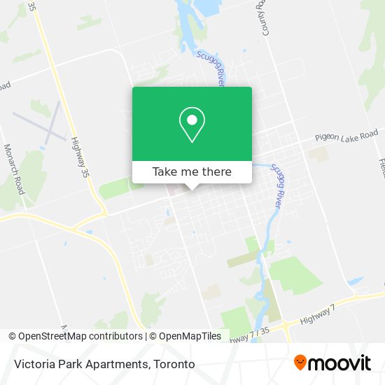 Victoria Park Apartments map