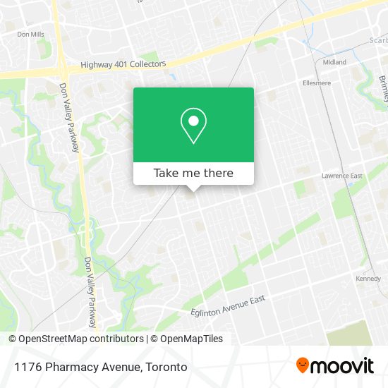 1176 Pharmacy Avenue map