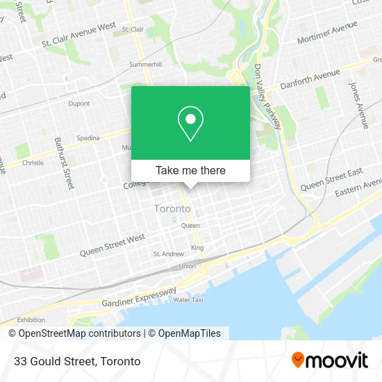 33 Gould Street map