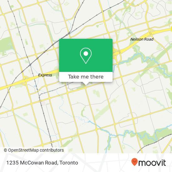 1235 McCowan Road map