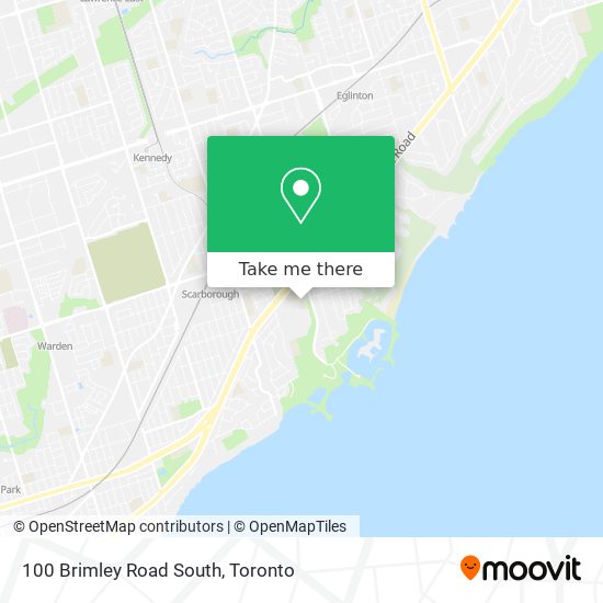 100 Brimley Road South map