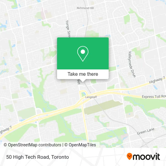50 High Tech Road map