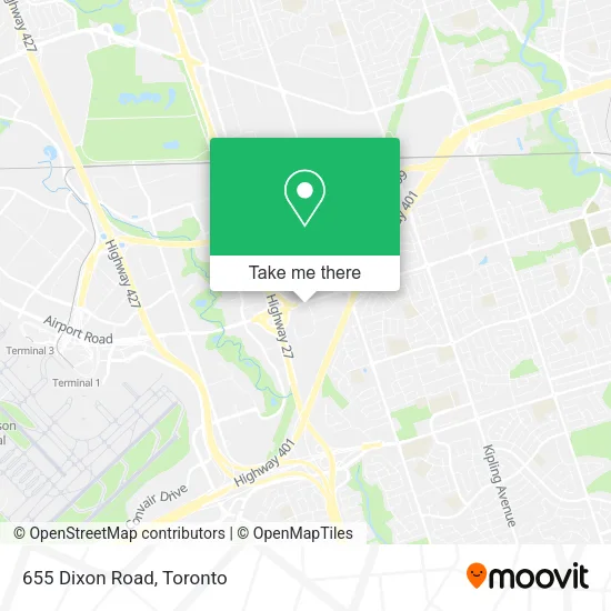 655 Dixon Road map