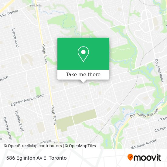 586 Eglinton Av E plan