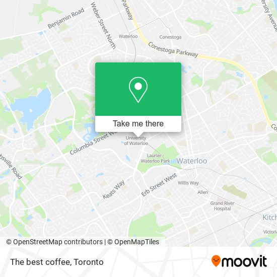 The best coffee map