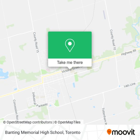 Banting Memorial High School plan