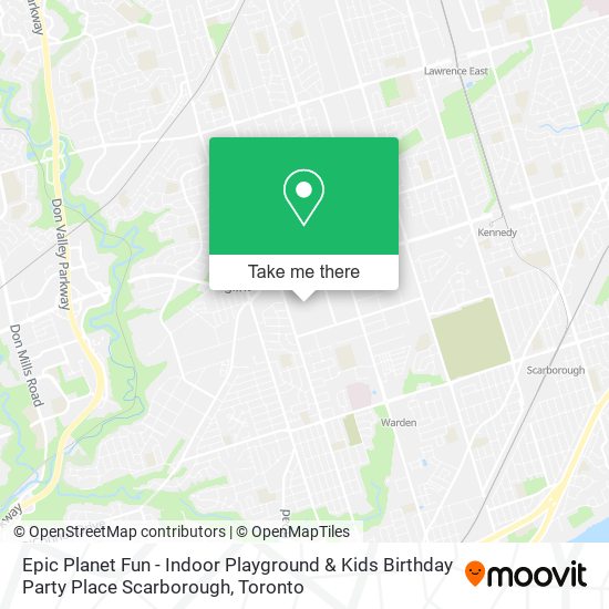 Epic Planet Fun - Indoor Playground & Kids Birthday Party Place Scarborough map