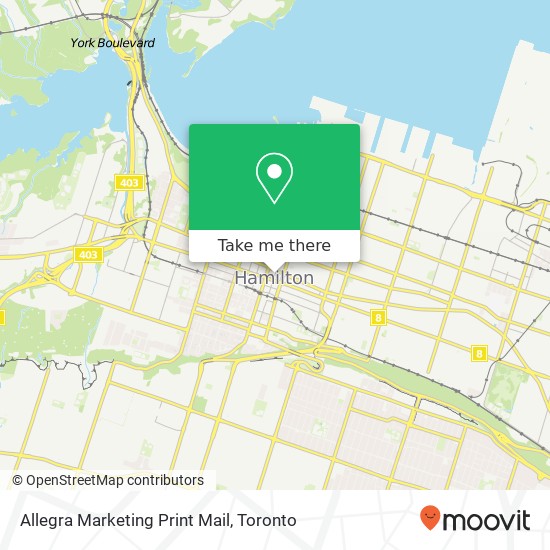 Allegra Marketing Print Mail map