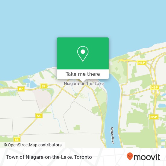 Town of Niagara-on-the-Lake map