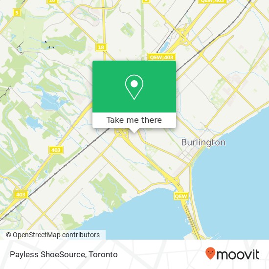 Payless ShoeSource map