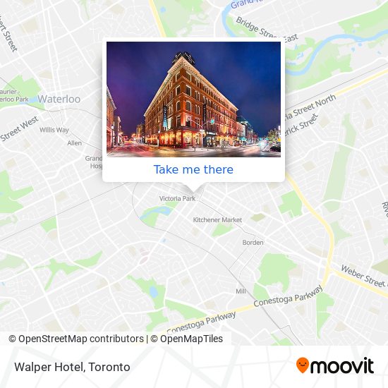 Walper Hotel map