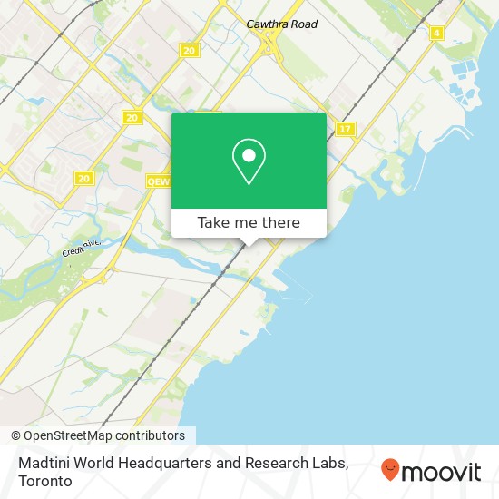 Madtini World Headquarters and Research Labs plan