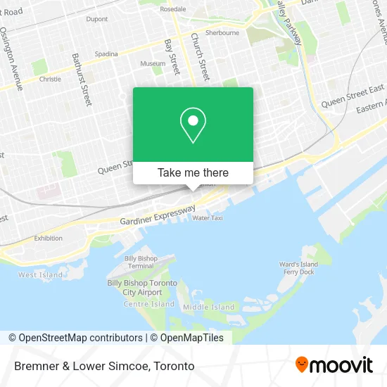 Bremner & Lower Simcoe map