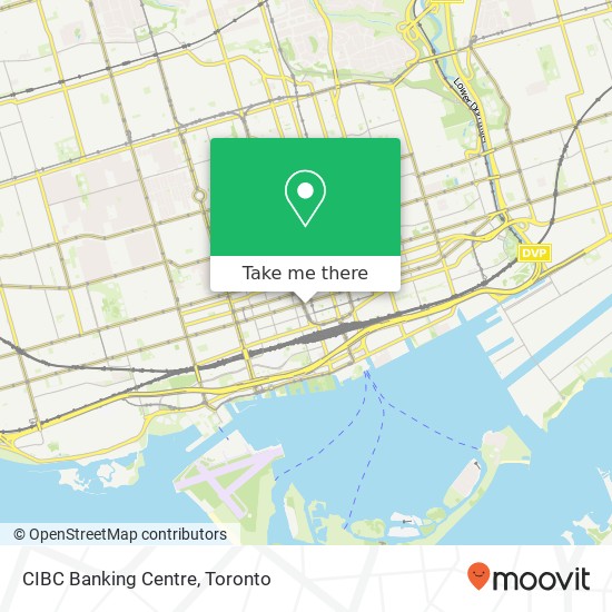 CIBC Banking Centre map