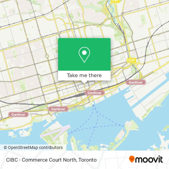 CIBC - Commerce Court North map