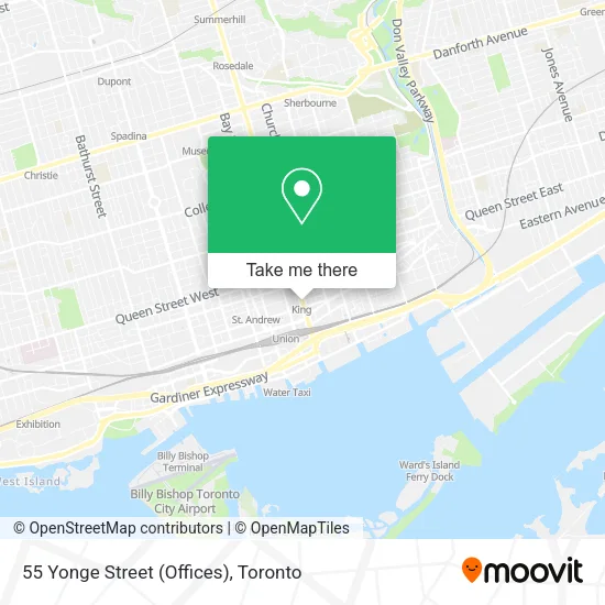 55 Yonge Street (Offices) map