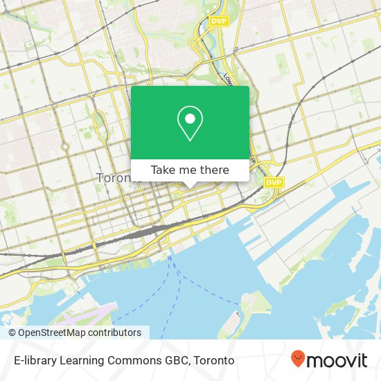 E-library Learning Commons GBC map