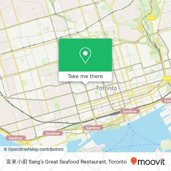 富來小廚 Sang's Great Seafood Restaurant map