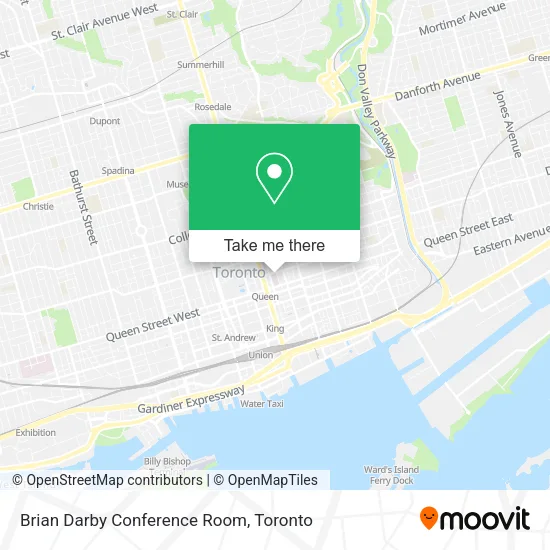 Brian Darby Conference Room map