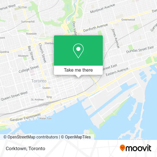 Corktown map