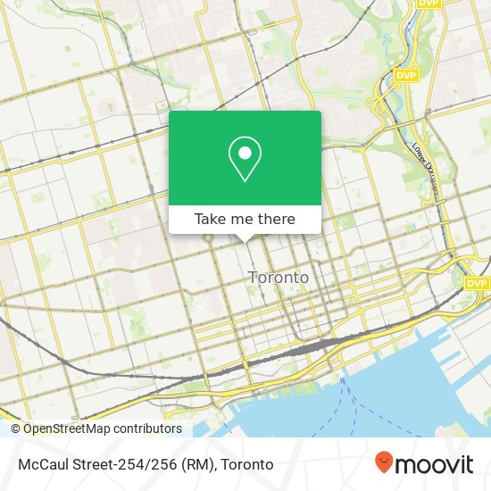 McCaul Street-254/256 (RM) map