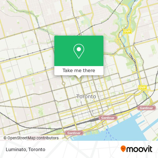 Luminato map