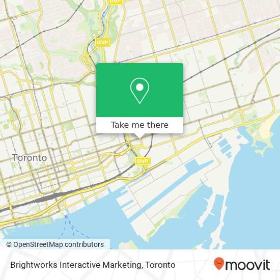 Brightworks Interactive Marketing map