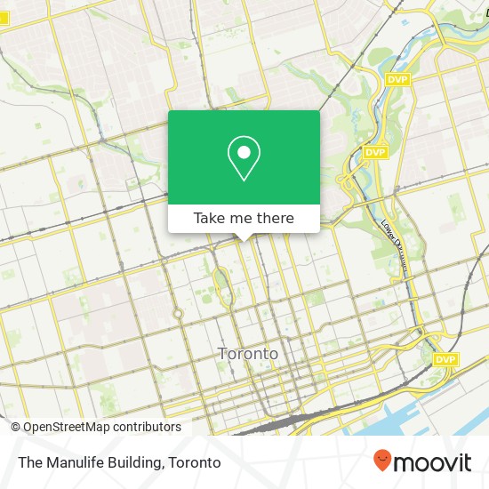 The Manulife Building map