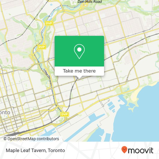 Maple Leaf Tavern map
