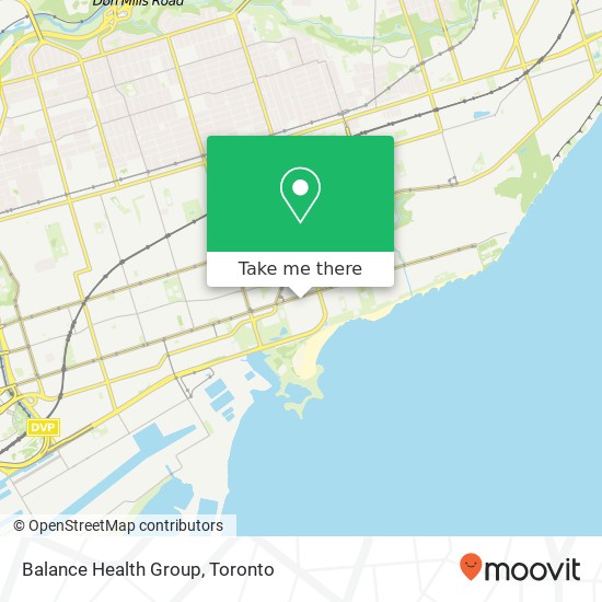 Balance Health Group map