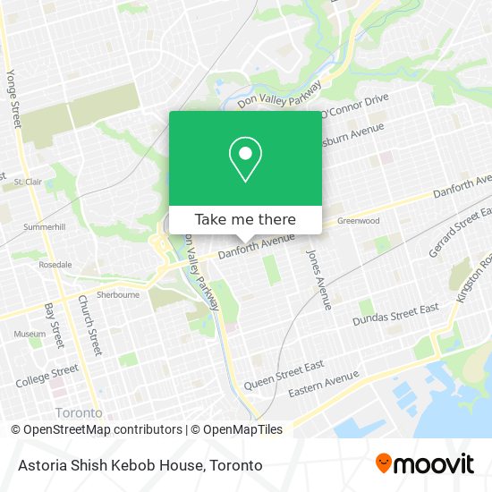 Astoria Shish Kebob House map