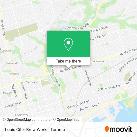Louis Cifer Brew Works map