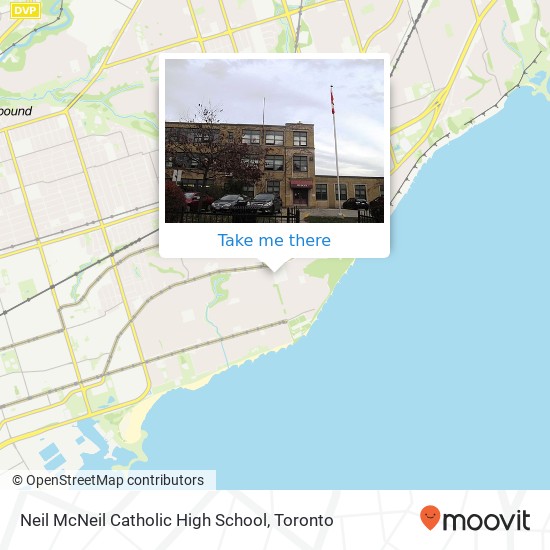 Neil McNeil Catholic High School map