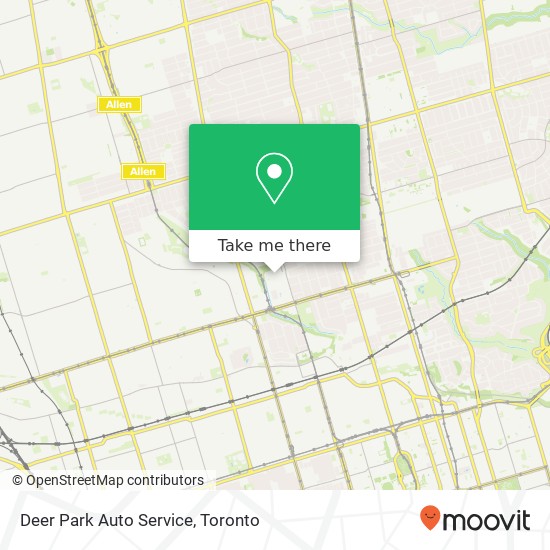 Deer Park Auto Service map