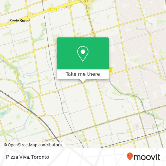 Pizza Viva map