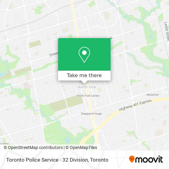 Toronto Police Service - 32 Division plan