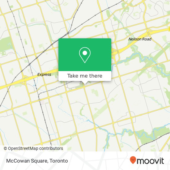 McCowan Square plan